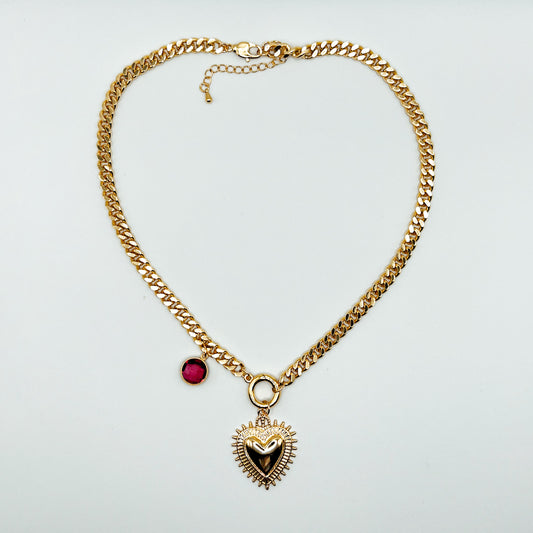 Gold Heart Necklace