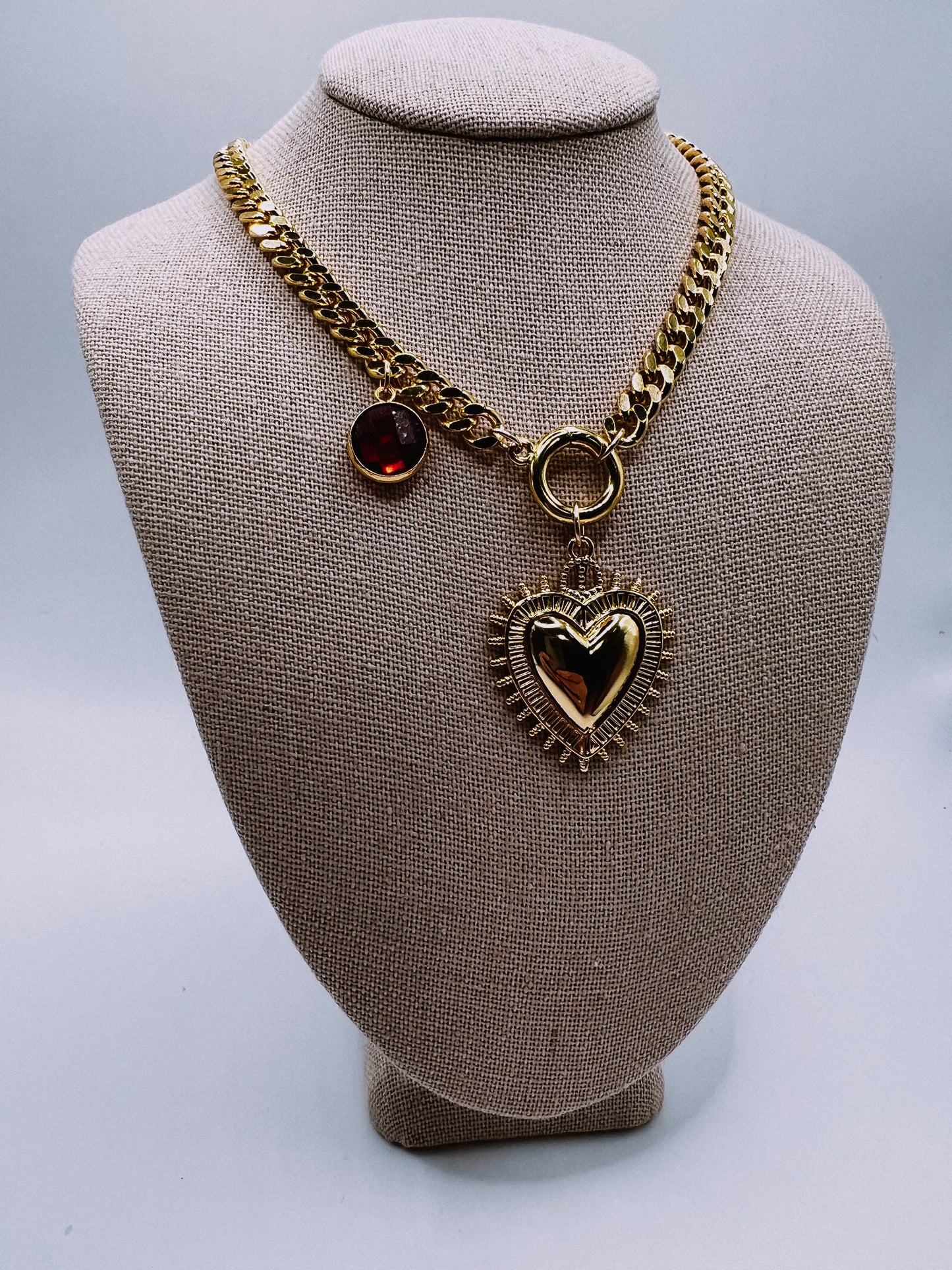 Gold Heart Necklace